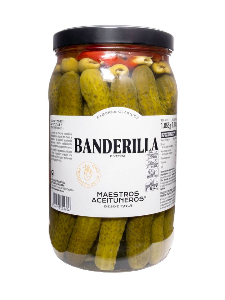 Banderilla Entera Dulce für den Großhandel von MAESTROS ACEITUNEROS