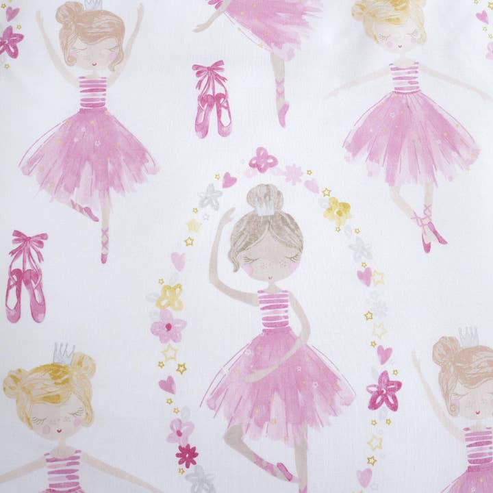 UW Home - Venta al por mayor Conjunto de ropa de cama - Niños y bebés - Juego de funda de edredón para bailarín de ballet de Bedlam en rosa