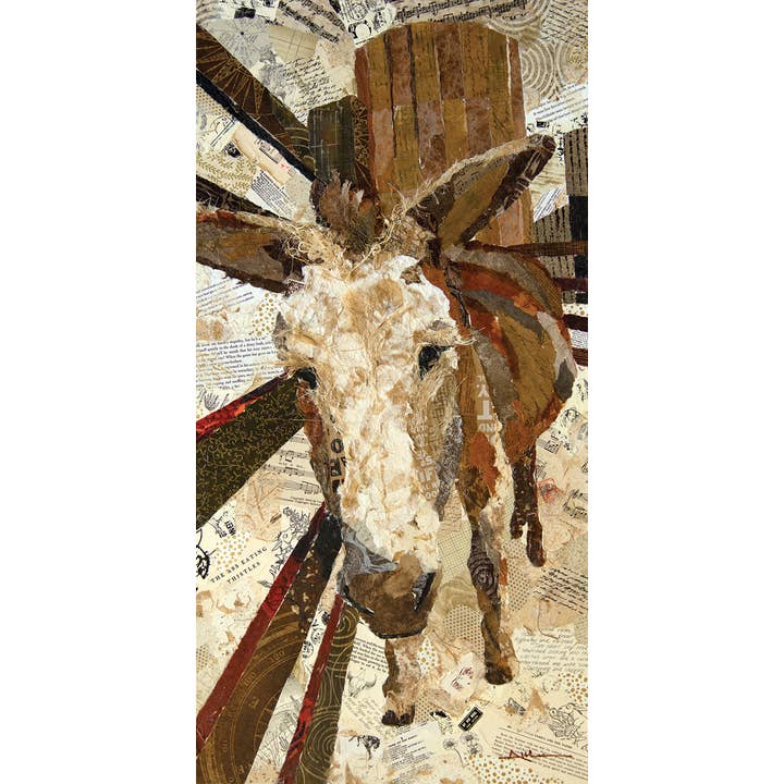 “Beast of Burden” Archival Collage Matted Collage Impressão artística por atacado de Art Althea