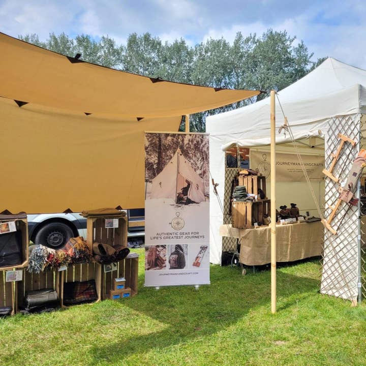 Journeyman Handcraft - Wholesale Tent - Wax Canvas Tarp