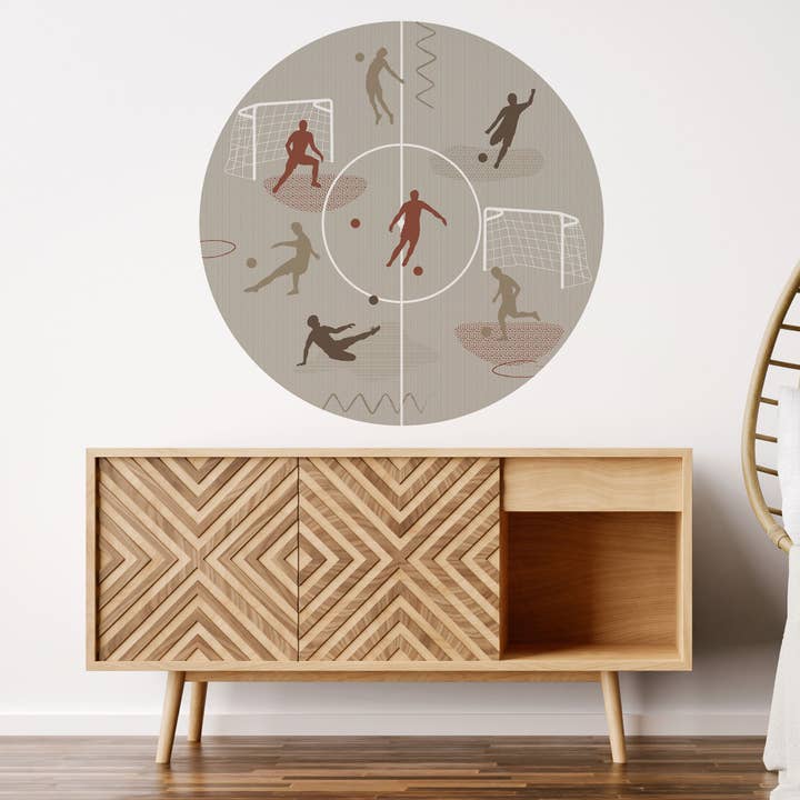 Cercle mural de football pour la vente par Perron 11