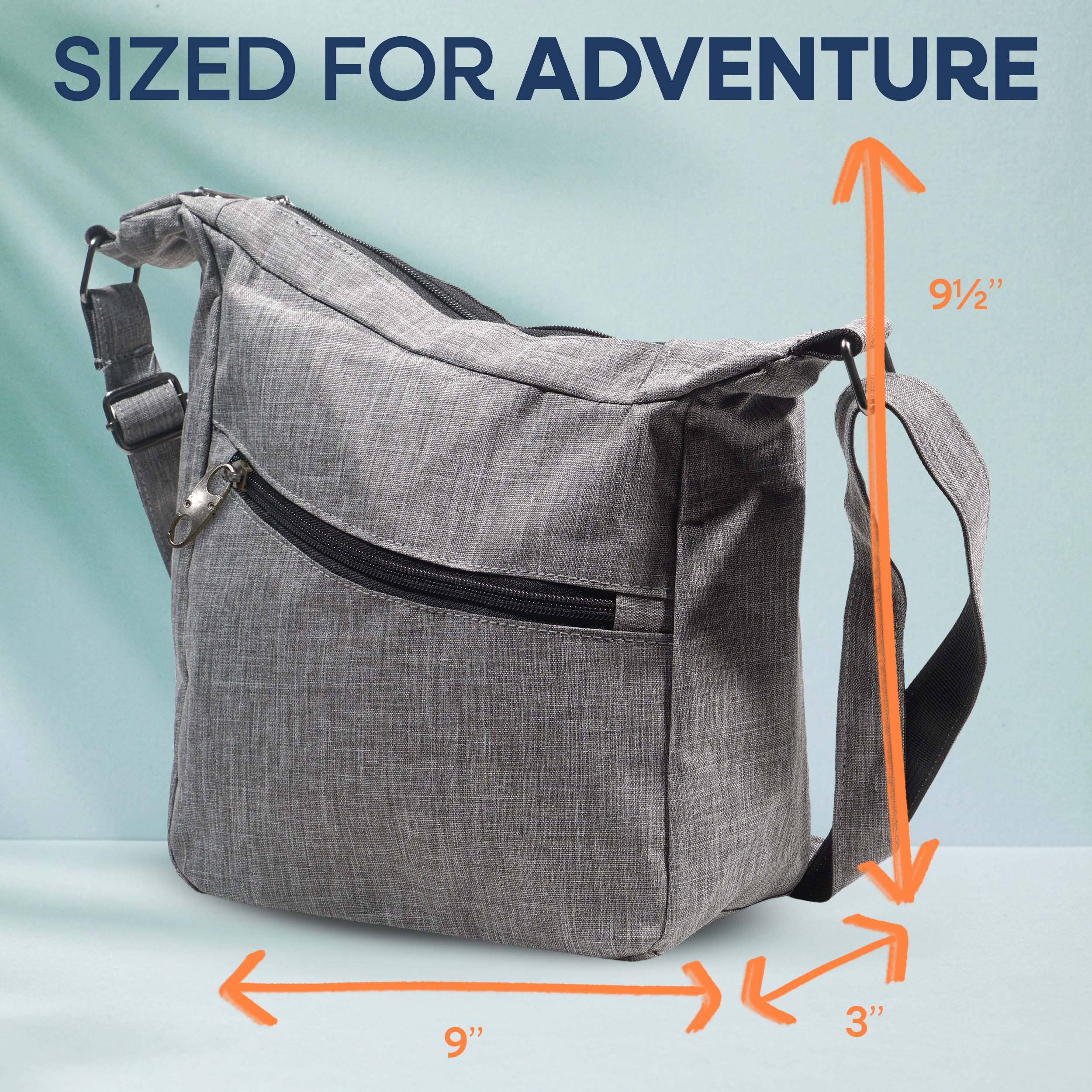 Calla Products - Wholesale Crossbody Bag - Women's - New! Nupouch RFID Anti-Theft Classic Crossbody Bag-6 colors17