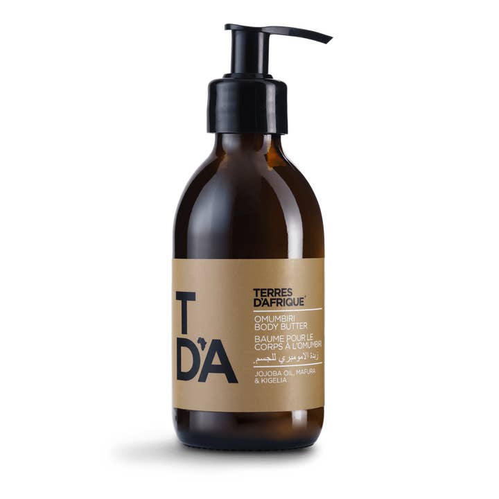 Beurre corporel Oumbiri pour la vente par TERRES D’AFRIQUE