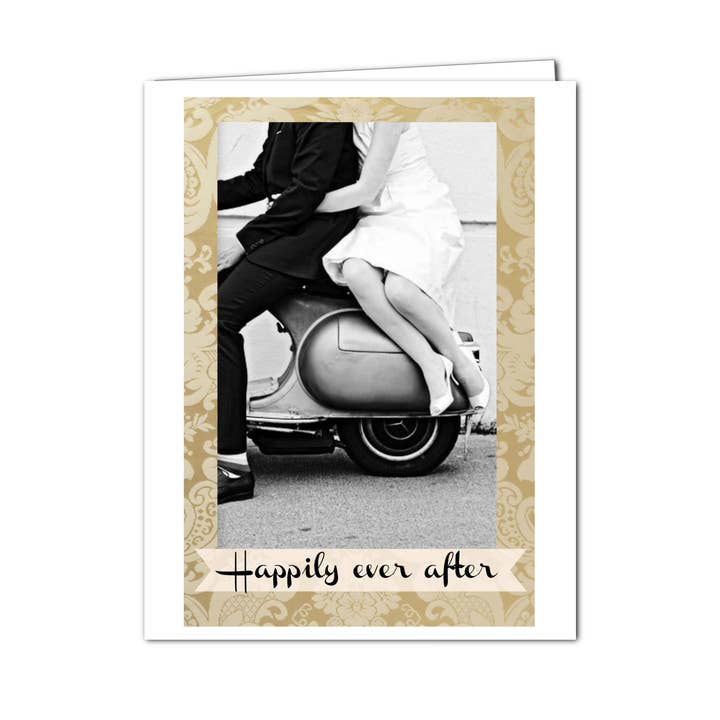 Ümlaut Brooklyn - Wholesale Anniversary Card - Happily Ever After - Love Wedding Anniversary Card2