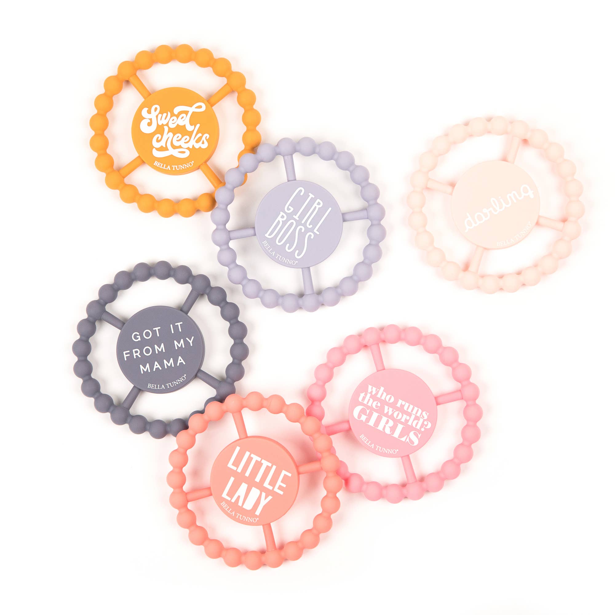 Bella Tunno - Wholesale Teether (Not Clip-On) - Baby - Who Runs the World Happy Teether1