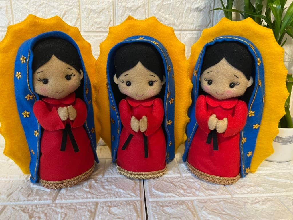 Lovencomfort - Wholesale Doll - Kids - Our lady of Guadalupe doll, Marian doll, our lady of Guadalu1