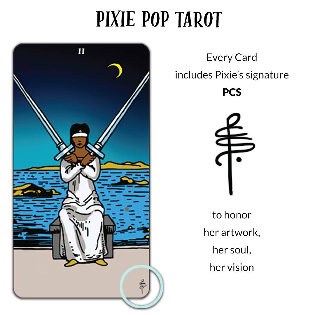 Rebel Deck – wholesale Tarot-kort – Pixie Pop Tarot – inkluderande modern Rider-Waite-lek9