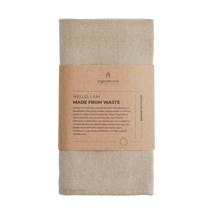 Servilleta Reciclada Marrón- 4 (44X44 Cm) para venta al por mayor de Originalhome