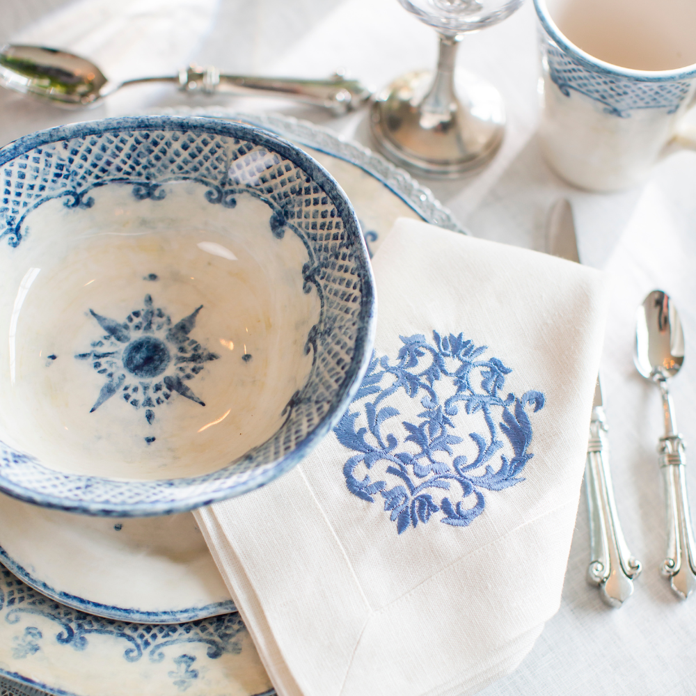 Blue Burano Cereal Bowl for wholesale on Faire5