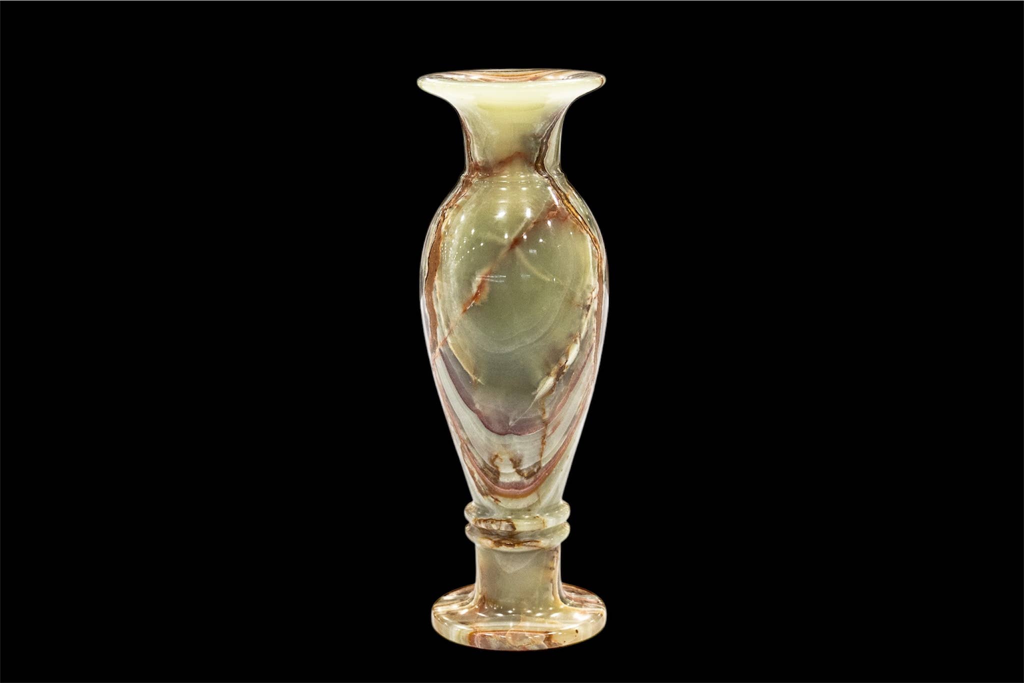 Quasar Gems USA - Wholesale Vase - Onyx Vase 12X4  inches 1