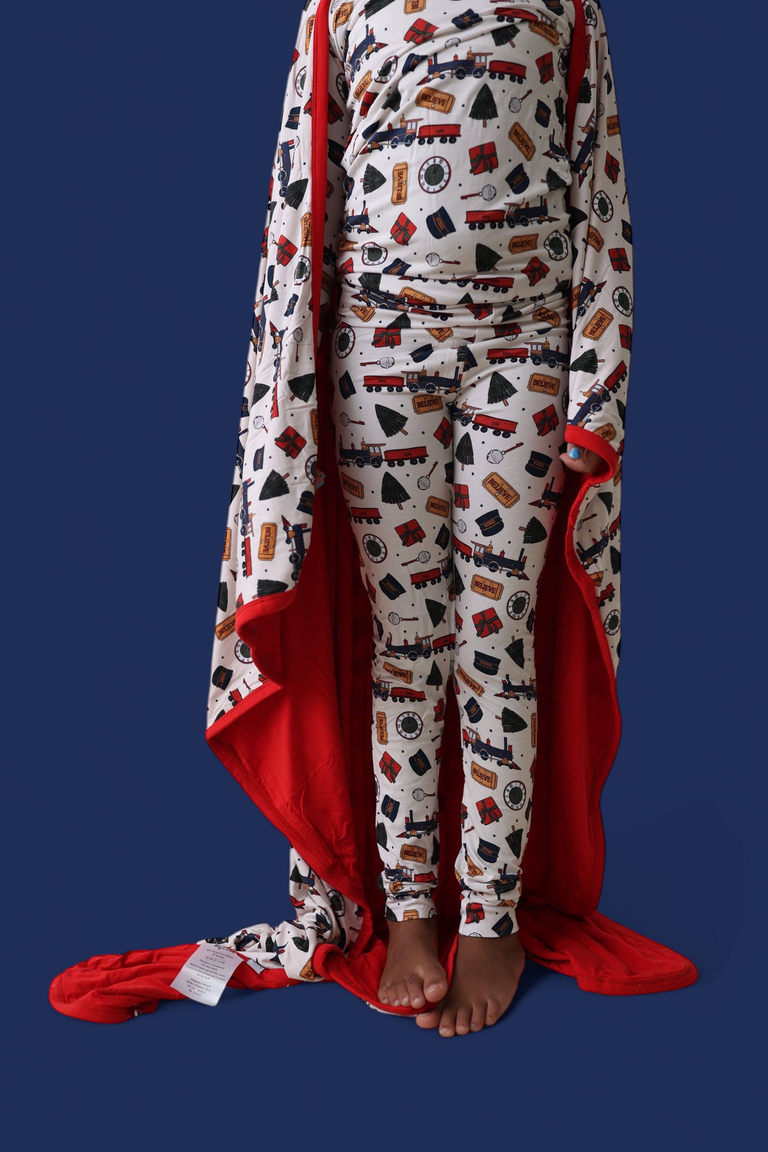 Dream Big Little Co. - Wholesale Sleepwear Set - Kids - POLAR MAGIC EXPRESS DREAM SET7