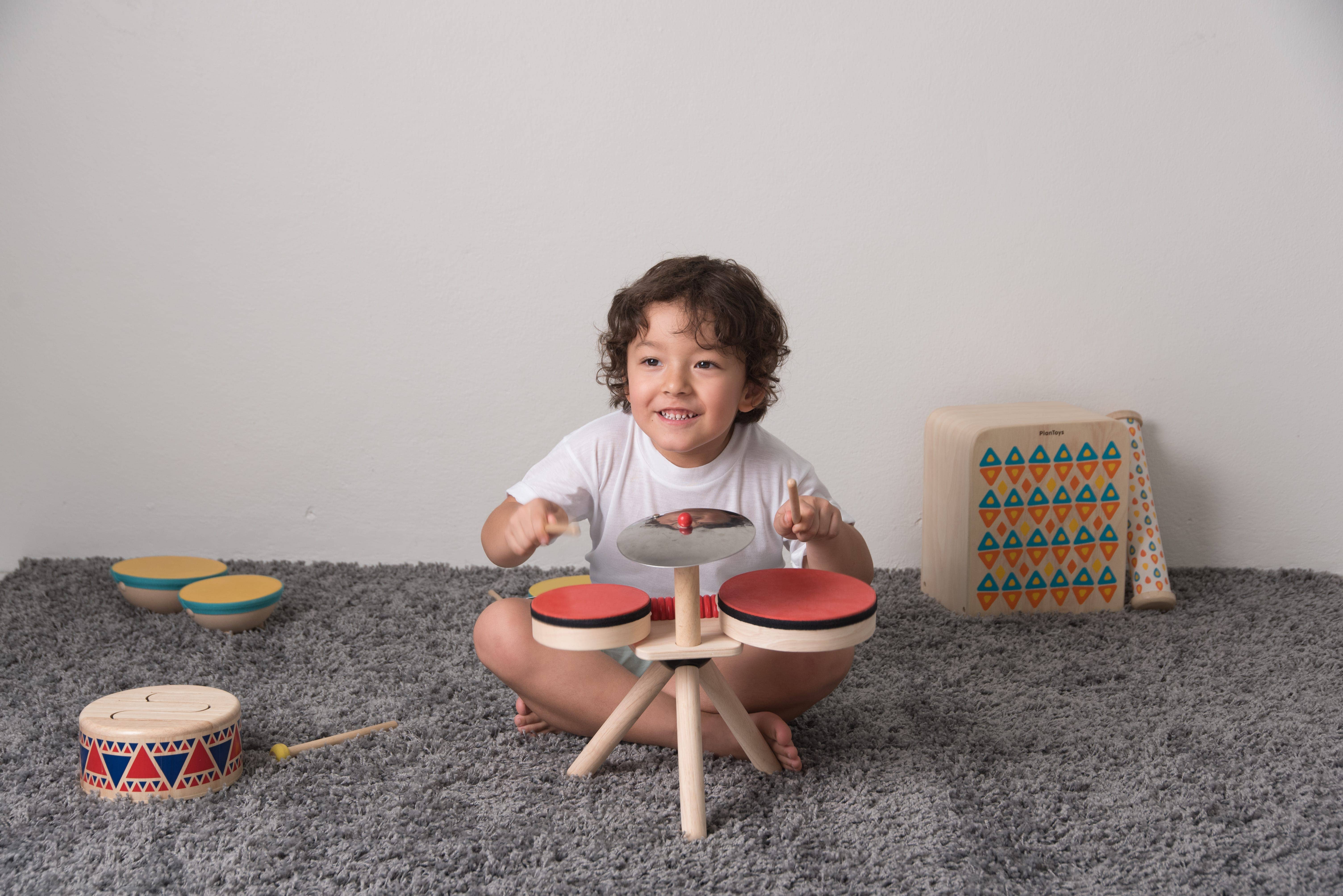 PlanToys - Wholesale Musical Toy - Kids & Baby - Kids' Toy Drum Kit - Musical Band3