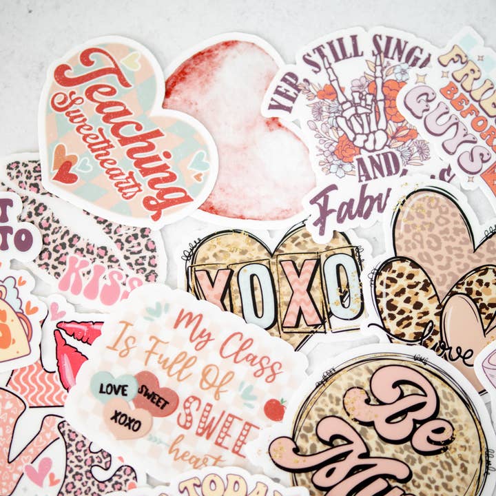 Savannah and James Co - Wholesale Sticker - Be Mine, Vinyl Sticker, 3x3 in.6