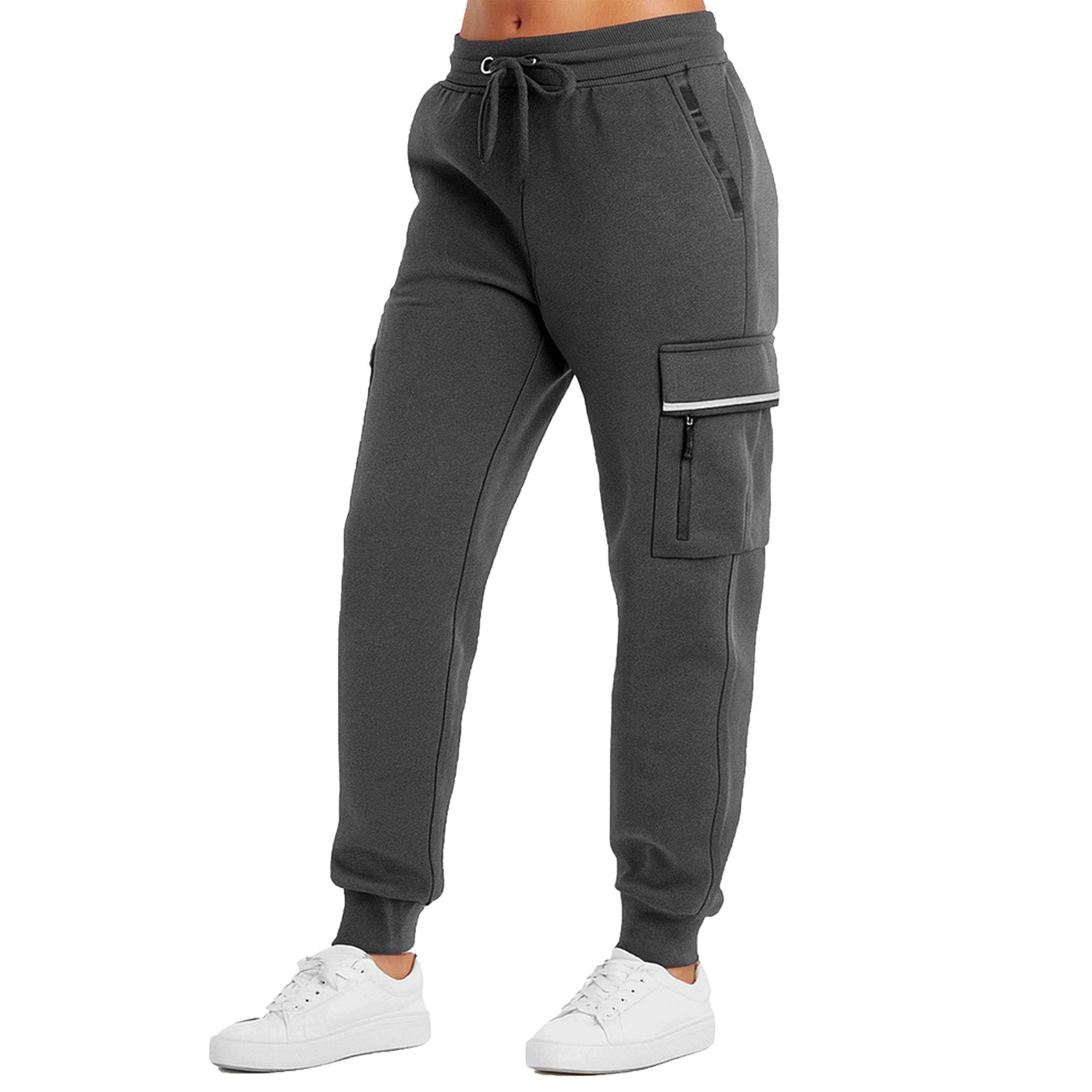 Galaxy By Harvic - Venta al por mayor Pantalones deportivos/chándal - Mujer - Joggers técnicos cargo de ajuste holgado para mujer con forro polar.1