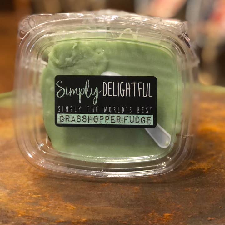 Simply Delightful - Wholesale Fudge - *Grasshopper Fudge 7oz0