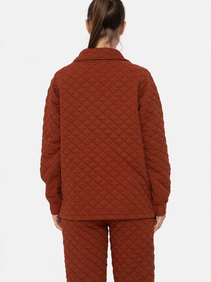 Mono B - Wholesale Sweatshirt - Women's - Cozy Quilted Jersey Pullover7
