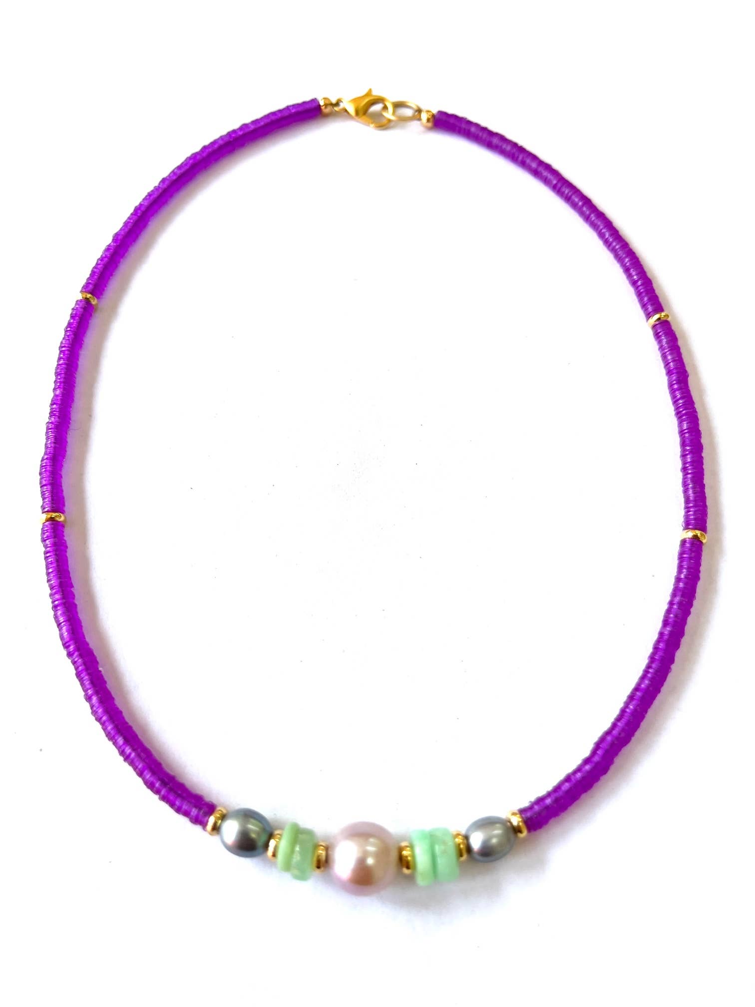 Heather Kahn - Wholesale Beaded/Pearl Necklace - Maya Necklace0