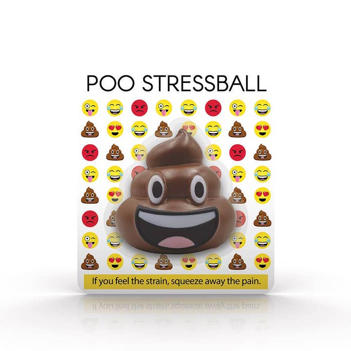 The Source Wholesale LTD – wholesale Stress relief ball/dough – Stress & Anxiety Relief - Emoticon Poo Stress Ball