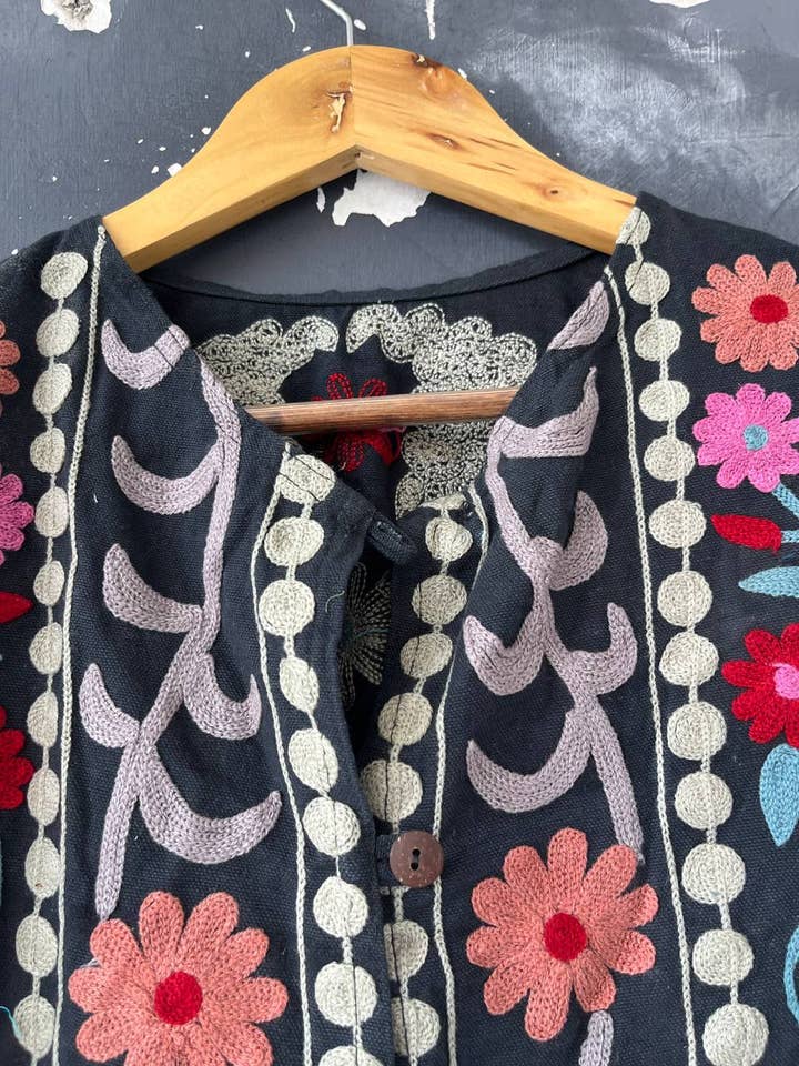 Bhawana Handicrafts - Wholesale Jacket - Women's - Suzani jacket Handmade Ladies Long Coat Winter Wear Jackets 1