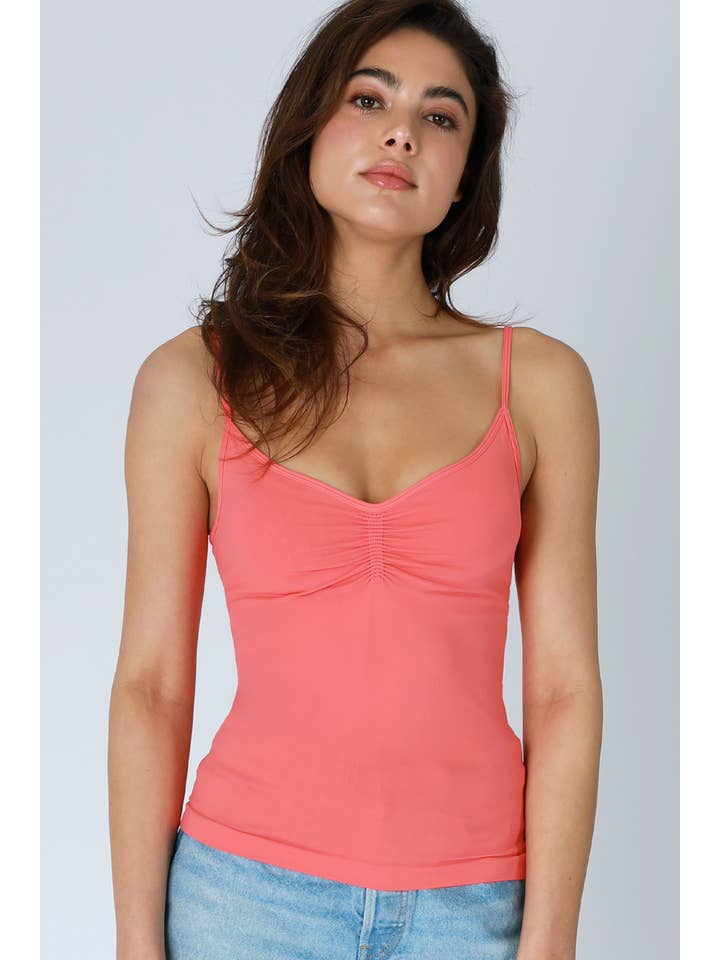 NIKIBIKI - Wholesale Camisole - Women's - NS8341- Jersey Shirred Cami 28