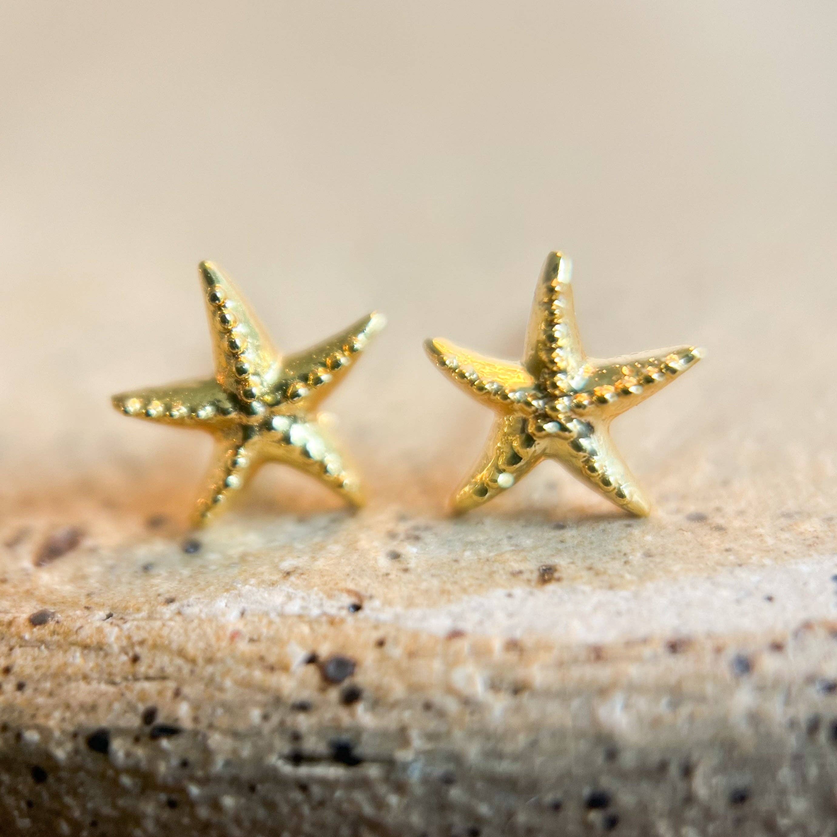 Natalie Clare Collections - Wholesale Stud/Post Earrings - Tiny Starfish Studs1