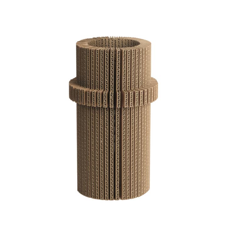 tout simplement - Vente Vases - Vase pliable en carton - cylindre