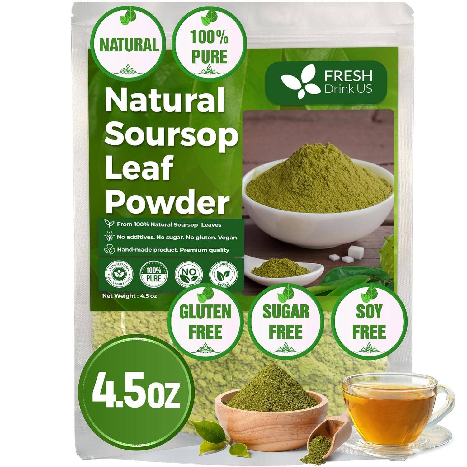 Naomi's Happy Place Shop - Wholesale Health/Detox Tea - Soursop Leaves Tea Version 222