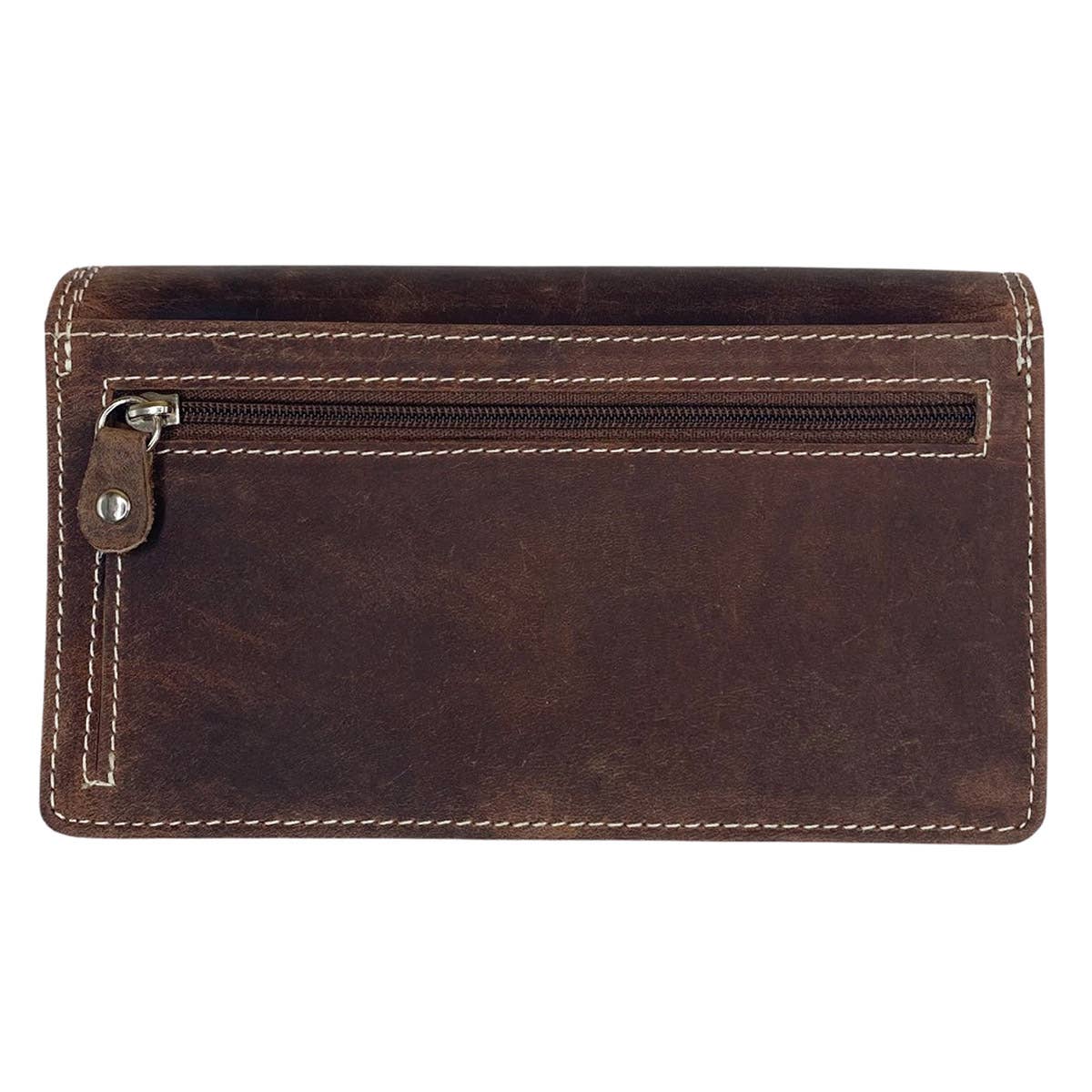 Arrigo – Großhandel Brieftasche – Damen – Damen-Geldbörse aus Büffelleder mit RFID-Schutz9