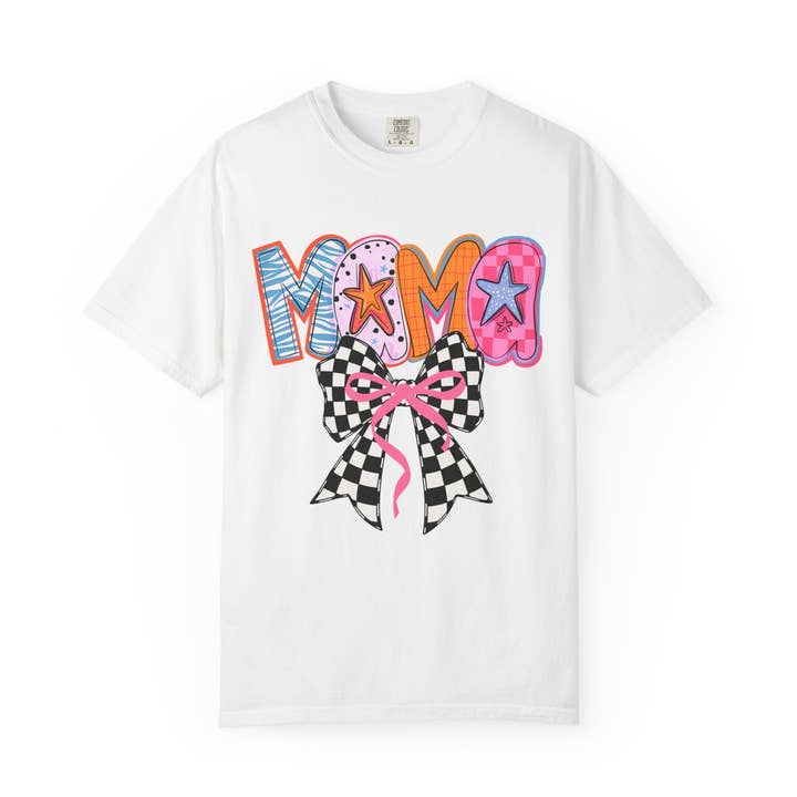 Levendig Moeder T-Shirt | Leuk Cadeau voor Moeders, Schattig Familie-uitje T-shirt, Moederdag Kleding, Kleurrijk Grafisch Shirt, Casual Dagelijks Draagcomfort voor wholesale door Apparel Crush