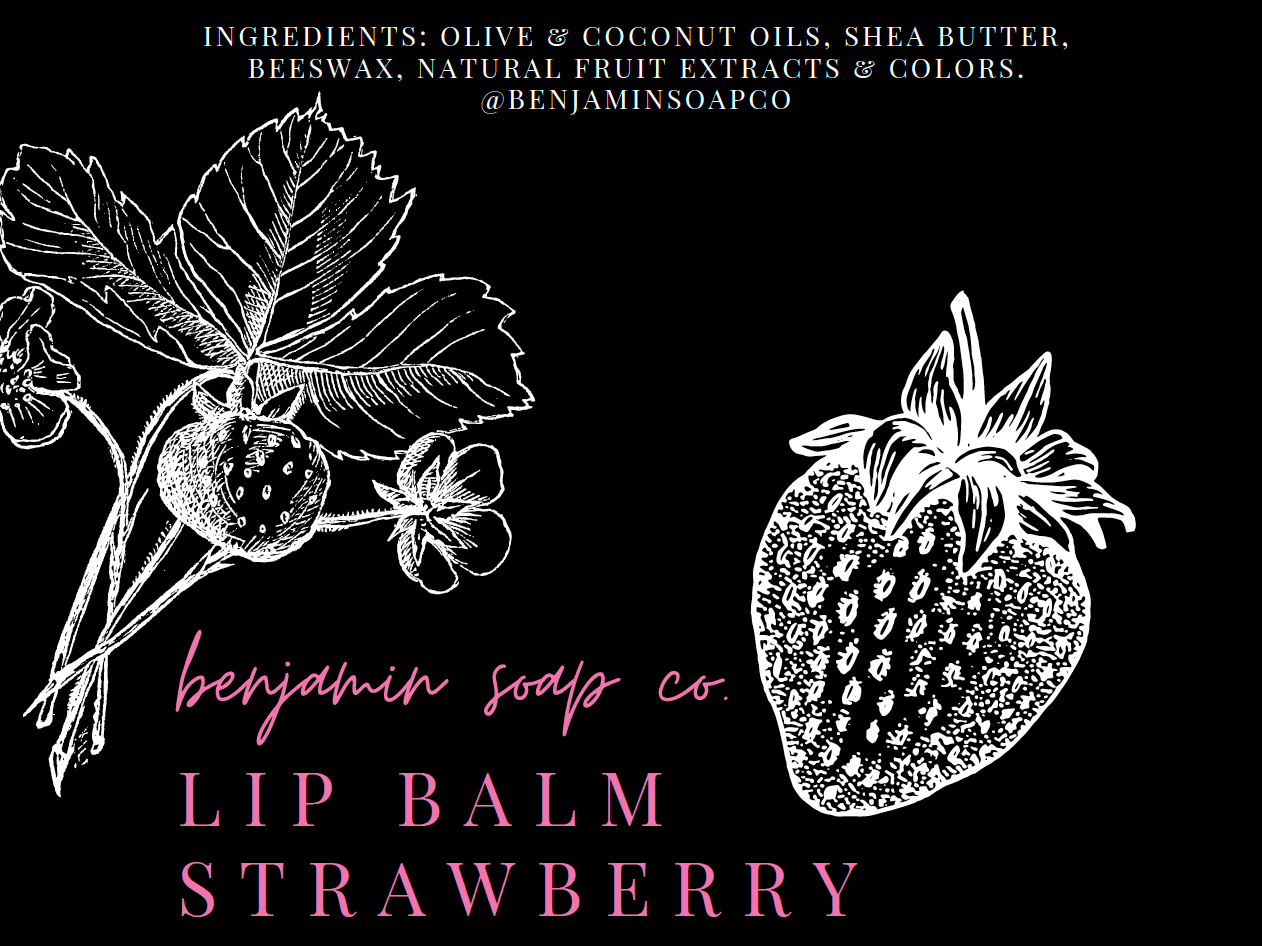 Benjamin Soap Co. - Venta al por mayor Bálsamos labiales - Bálsamo labial8