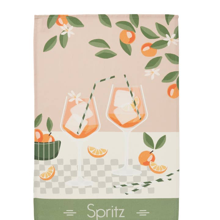 Maison Otto French Lifestyle Distribution - Wholesale Tea towel - Spritz Linen Tea Towel 1