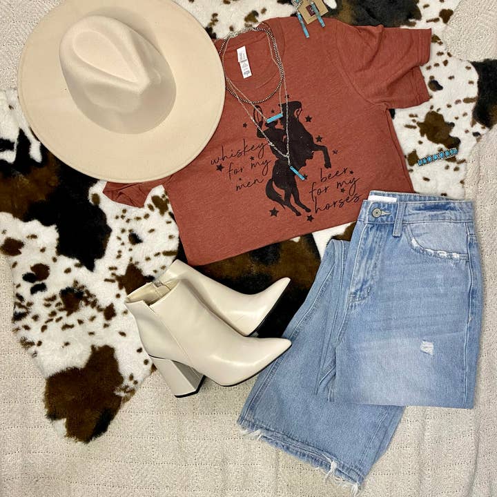 Öl för mina hästar Tee för wholesale av The Hive Boutique Wholesale