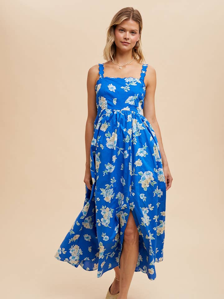 In Loom - Wholesale Dress - Women's - BOLD PRINT COTTON MAXI DRESS