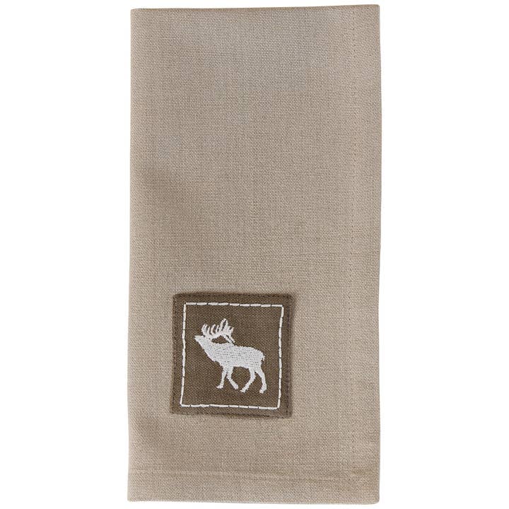 Elg Loge Applikationsserviet for engroshandel hos Park Designs