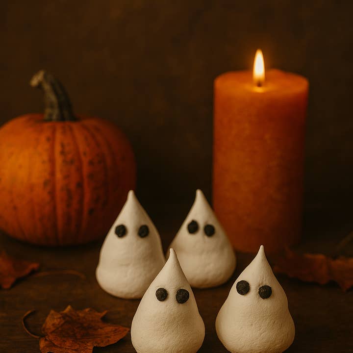 Délice Glacé - Wholesale Cookie - Halloween BOO Meringue Cookies2