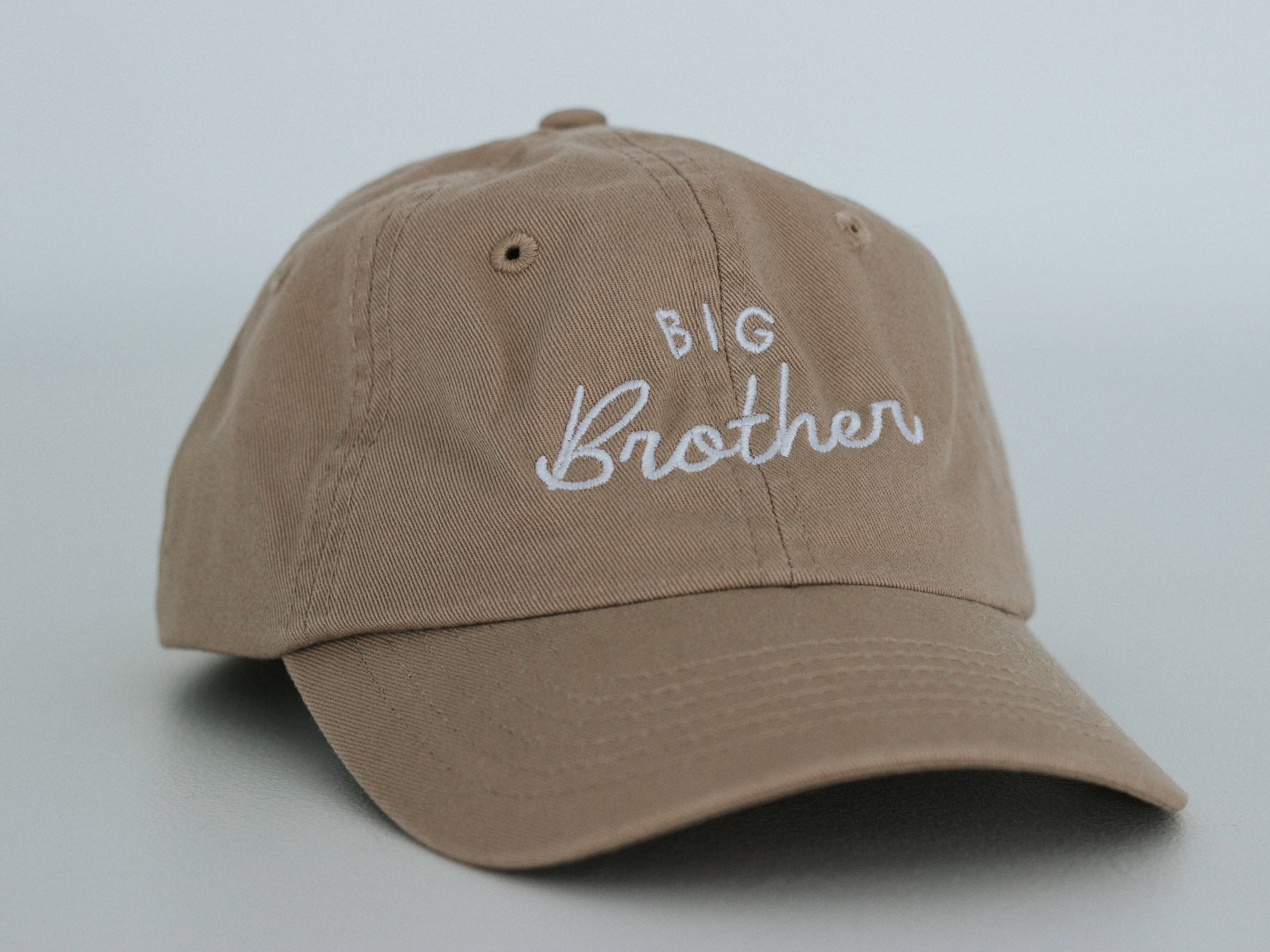 Gladfolk - Wholesale Baseball Cap - Kids - Big Brother Khaki Twill Hat • Boys Cap for New Brothers4