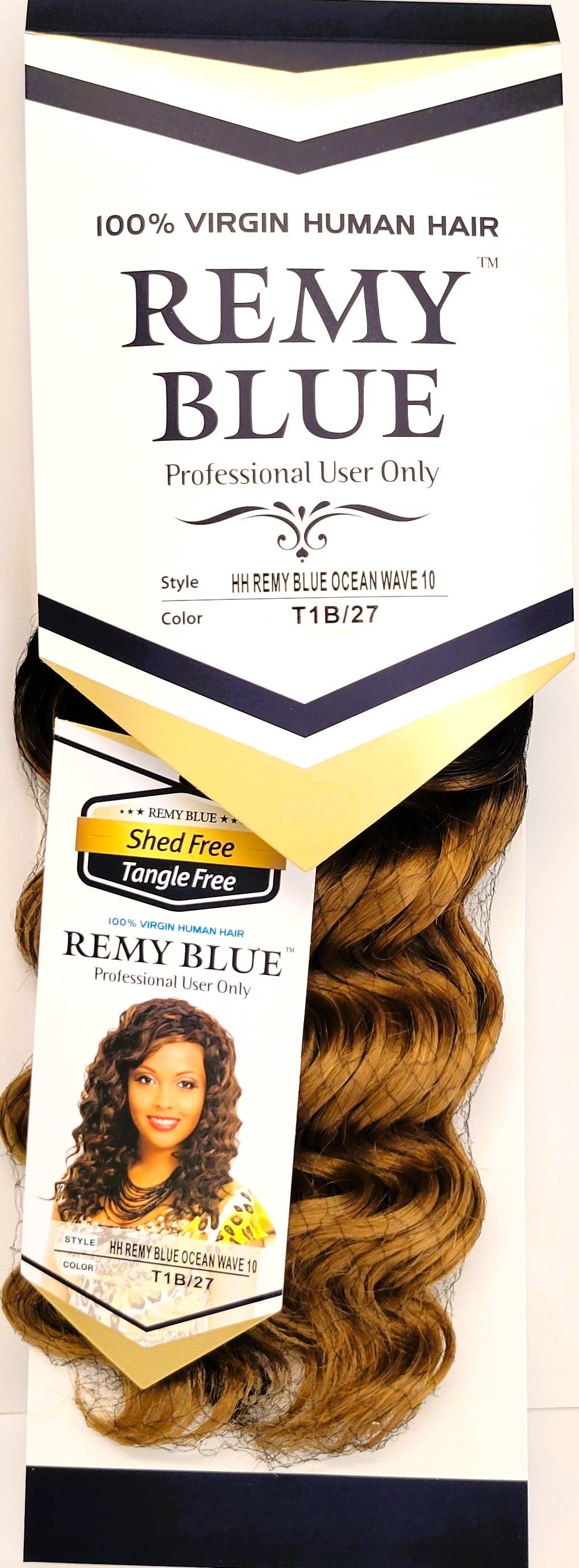 AEsthetic - Wholesale Hair Extensions - REMY BLUE NEW OCEAN WAVE10