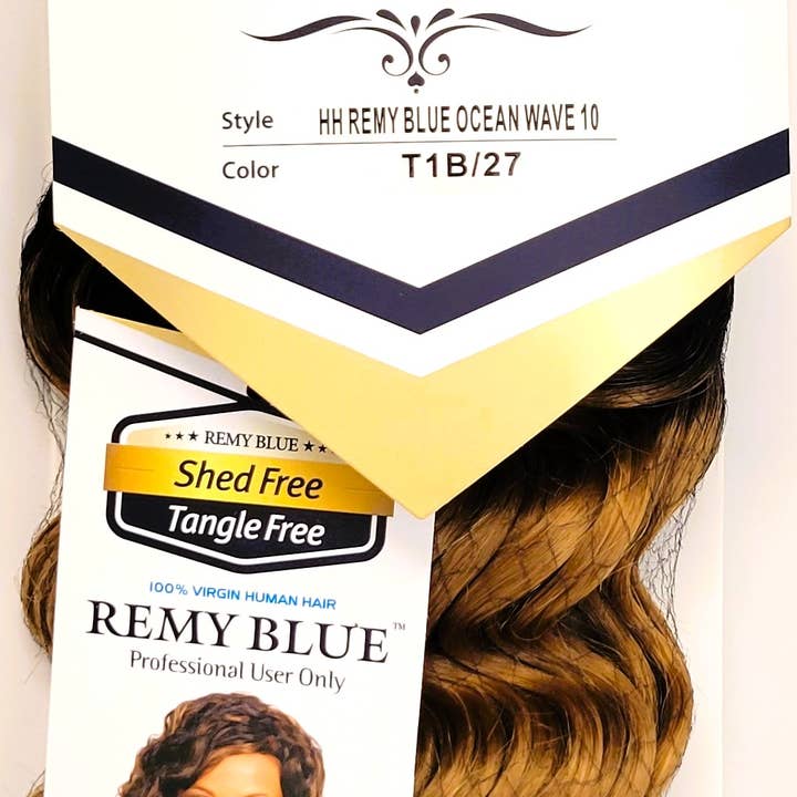 AEsthetic – wholesale Hårförlängningar – REMY BLÅ NYA OCEAN VÅG10