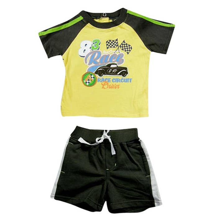Eastern Off Price - Wholesale Top & Short Set - Kids - Nick & Eddie - Baby Boys Short Sleeve Short Set1