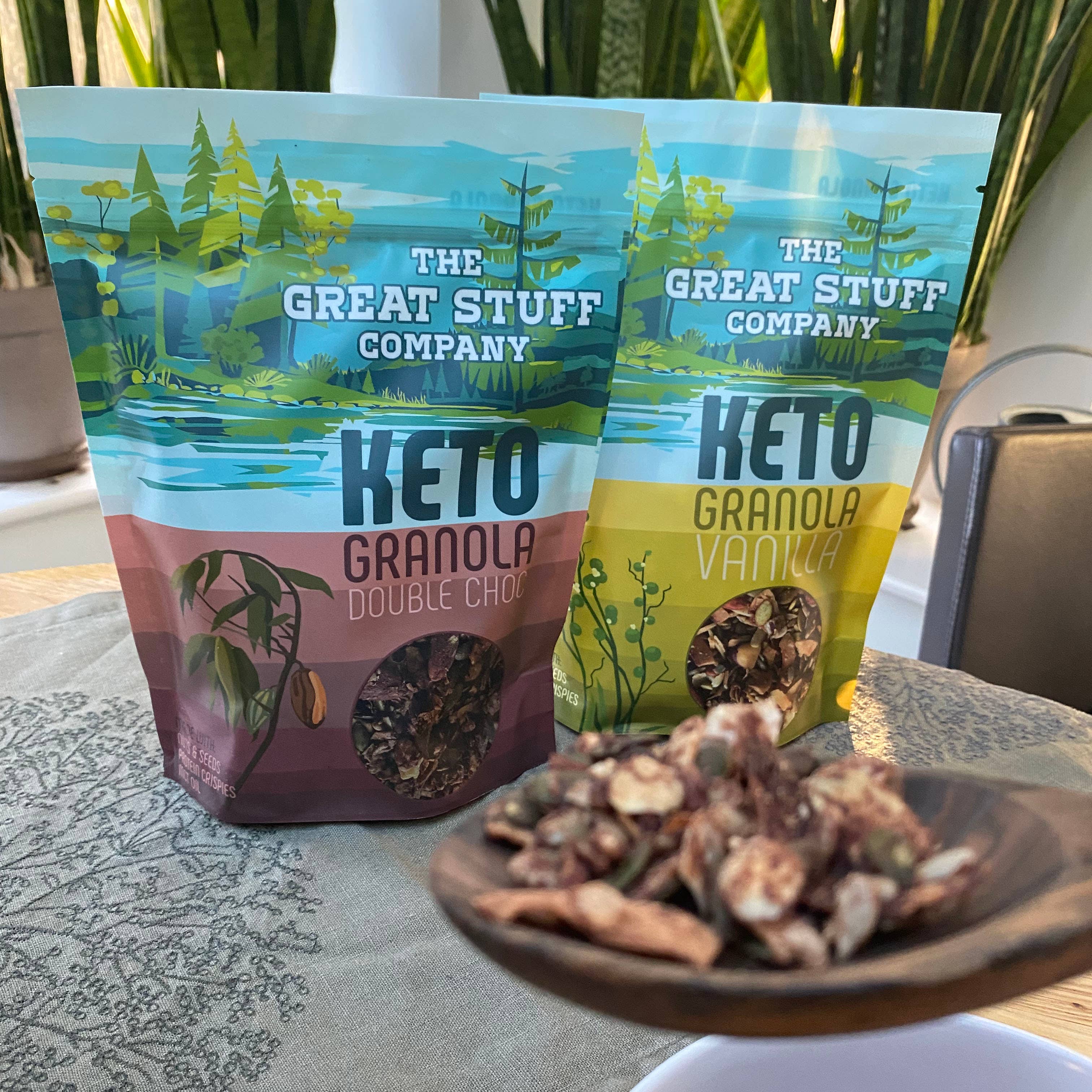 The Great Stuff Company Ltd. - Wholesale Granola - Keto Granola with MCT oil and Protein Crispies- Cinnamon1