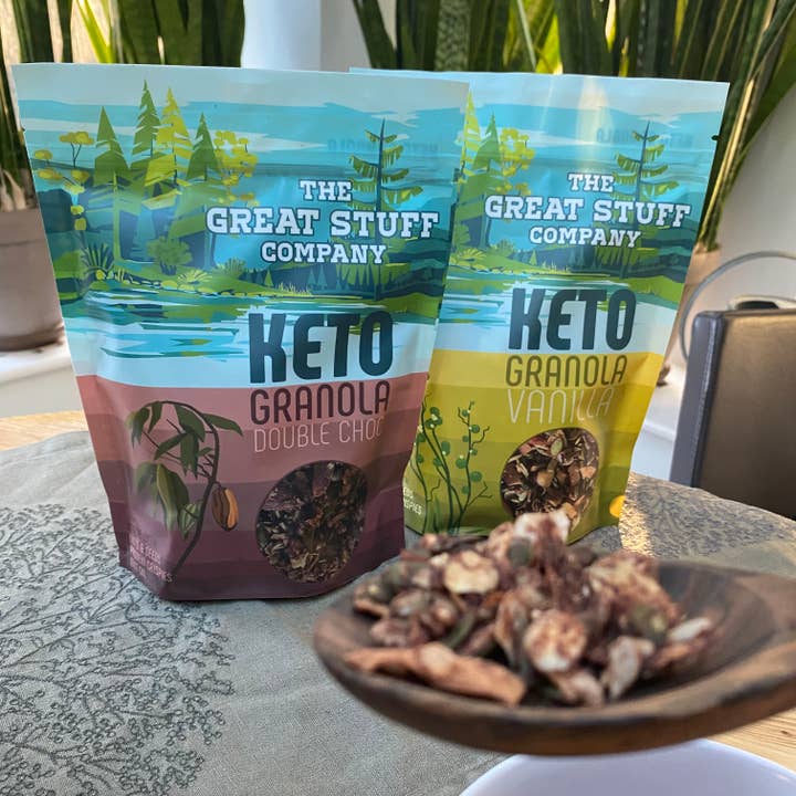 The Great Stuff Company Ltd. - Wholesale Granola - Keto Granola with MCT oil and Protein Crispies- Cinnamon1