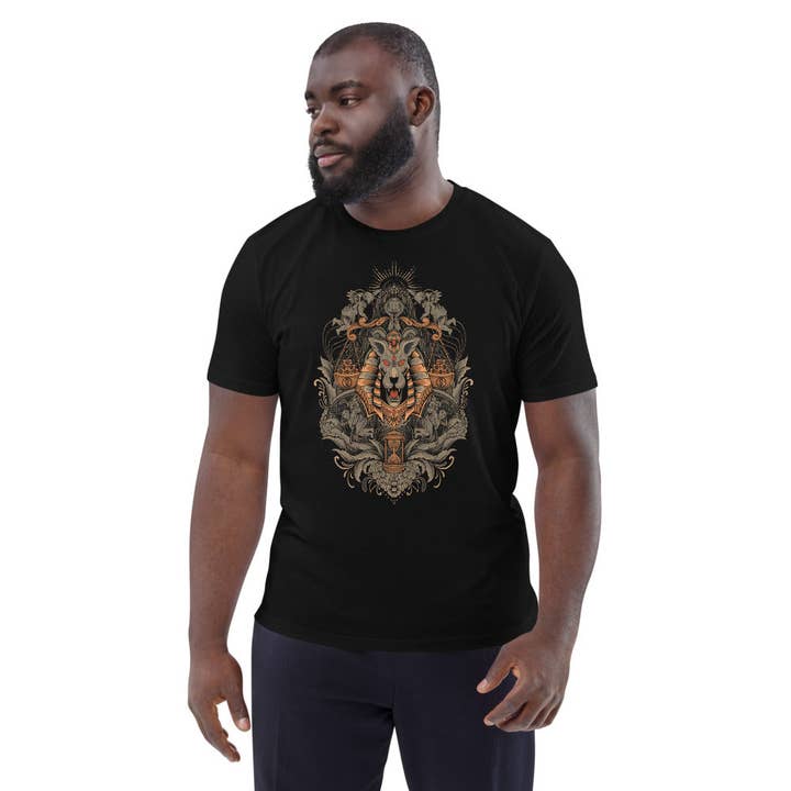 OsitoLatino - Anubis God of war - T-shirt design | Men | Eco for wholesale by OsitoLatino