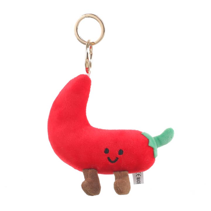 Bessie London - Wholesale Keychain - Women's - PLUSH CHILLI BAG CHARM1