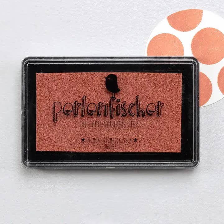 5x Stempelkussen | Terracotta groot voor wholesale door Perlenfischer