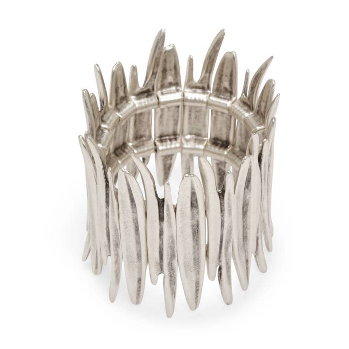 Chanour - Wholesale Cuff Bracelet - Handmade Fire Pewter Bracelet - 2549