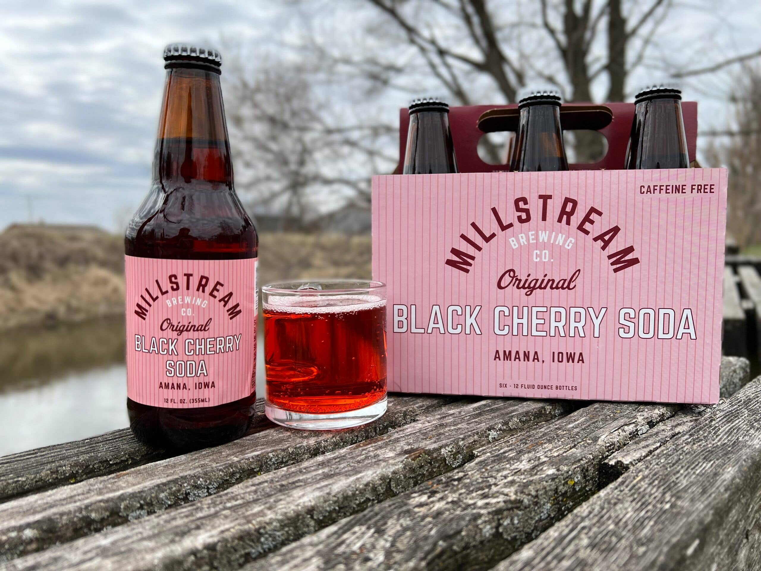 Millstream – wholesale Soda/kolsyrad dryck – Svart körsbärssoda2