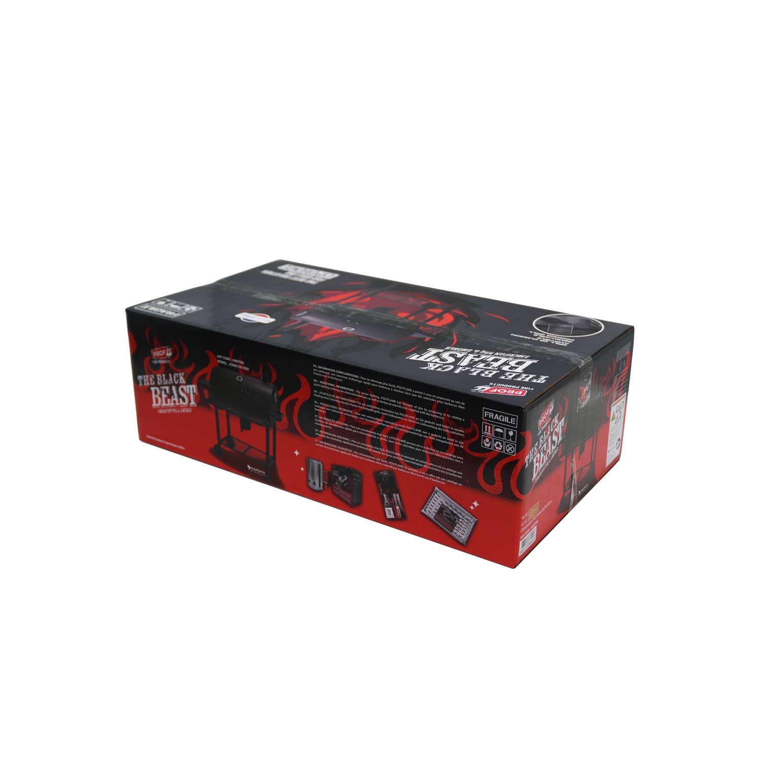 PROF - Wholesale Outdoor Grill Tools - 2-IN-1 BARBECUE GRILL AND SMOKER10