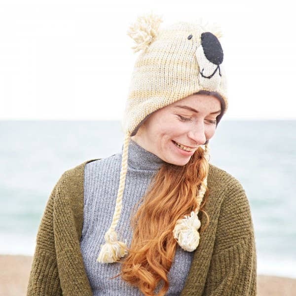 The Paper High Gift Company Limited - Wholesale Kids Hat - Kids - Handmade Woollen Animal Winter Hat - Woolly Hat0