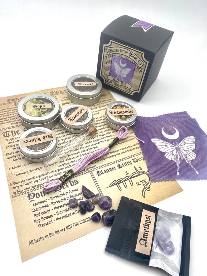 Hekse drøm pude kit- Søvn støtte! for engroshandel hos Psychic circle oddities