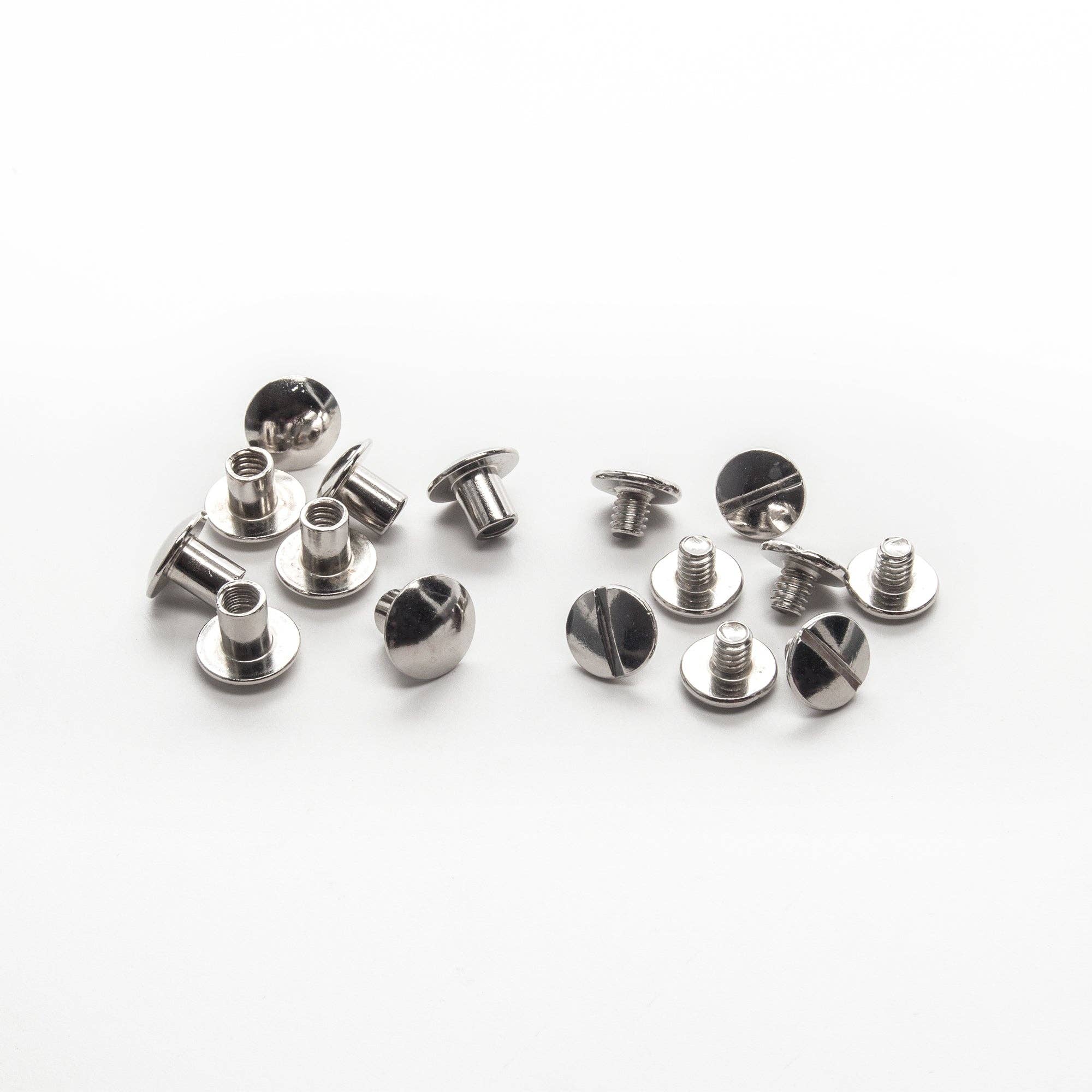 Nichel Viti Chicago, confezione da 8 in vendita all'ingrosso su Faire1